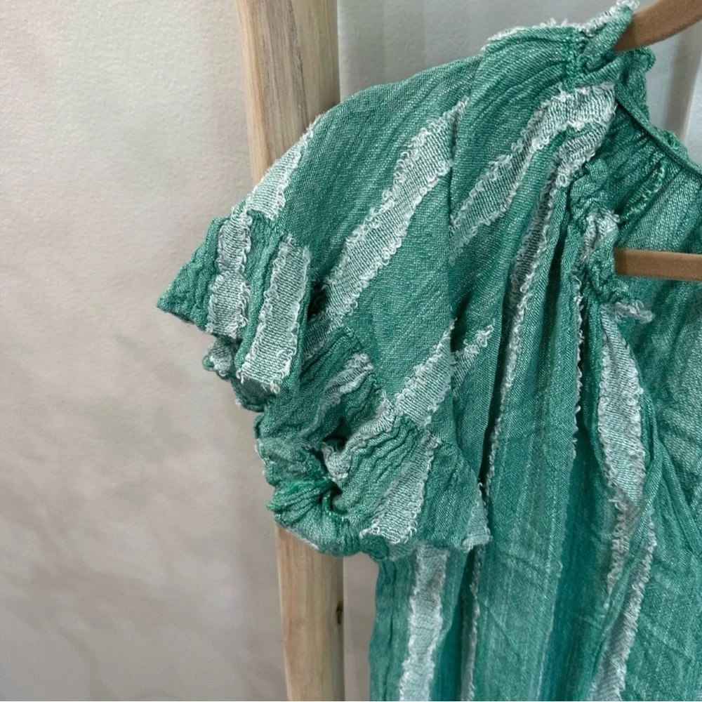 Tuckernuck Teal Textured Coverup